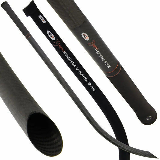 NGT 3K Carbon Ultra Light Throwing Stick with Neoprene Case
