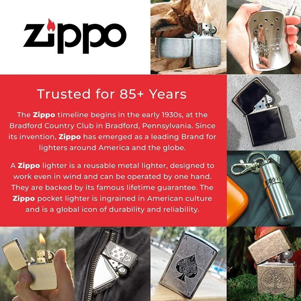 Zippo Regular Black Butane Refillable Single Torch Lighter Insert