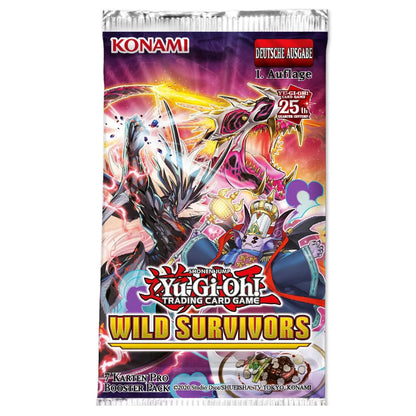 Yu-Gi-Oh! Wild Survivors Booster Pack 7 Cards TCG Sealed Foil Rare Collection