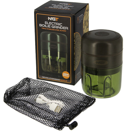 NGT Electric USB Rechargeable Boilie Grinder (35W - 1200mAH)