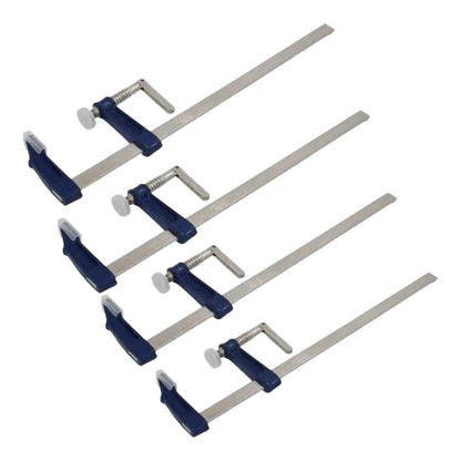 Neilsen x4 Pack 300mm x 50mm F-Clamp Heavy Duty Bar Clamp CT1519