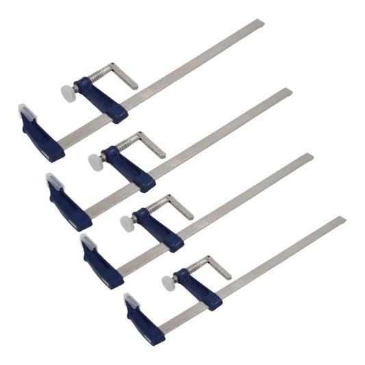 Neilsen x4 Pack 300mm x 50mm F-Clamp Heavy Duty Bar Clamp CT1519