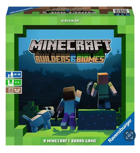 Minecraft Builders & Biomes Board Game