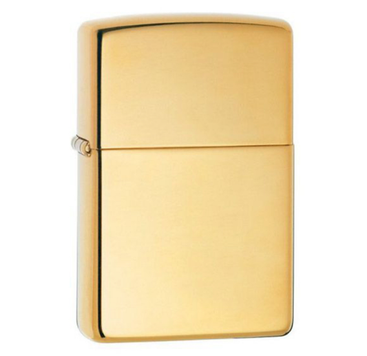 Zippo Regular High Polished Brass Armour Heavy Wall Refillable Windproof Lighter