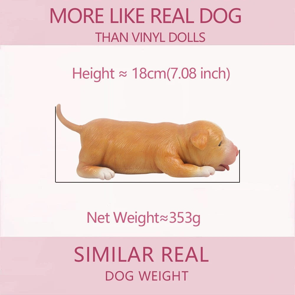 18cm 100% Silicone Puppy Dog