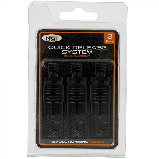 NGT Quick Release System Black Aluminium