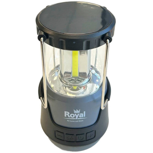 Royal Leisure Utility Light Wireless Phone Charger & Bluetooth Speaker