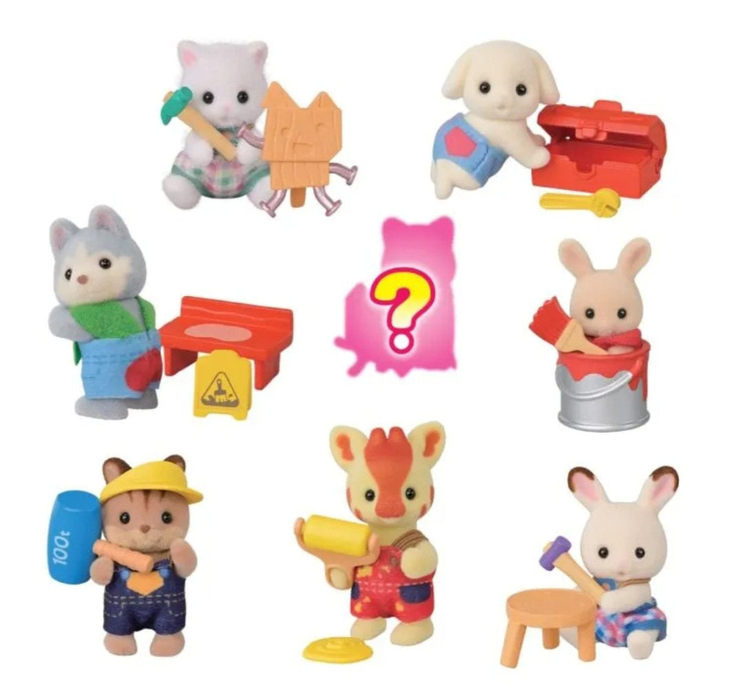 Sylvanian Families Builders Babies Friends Series