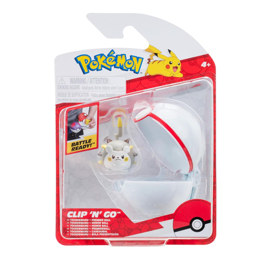 Pokémon Clip N Go Togedemaru & Premier Ball