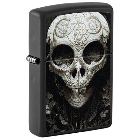 Zippo Regular Vintage Design Skull Refillable Windproof Lighter