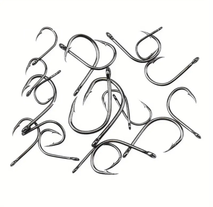 Barbed Fishing Hooks Mixed Sizes 500 Pack