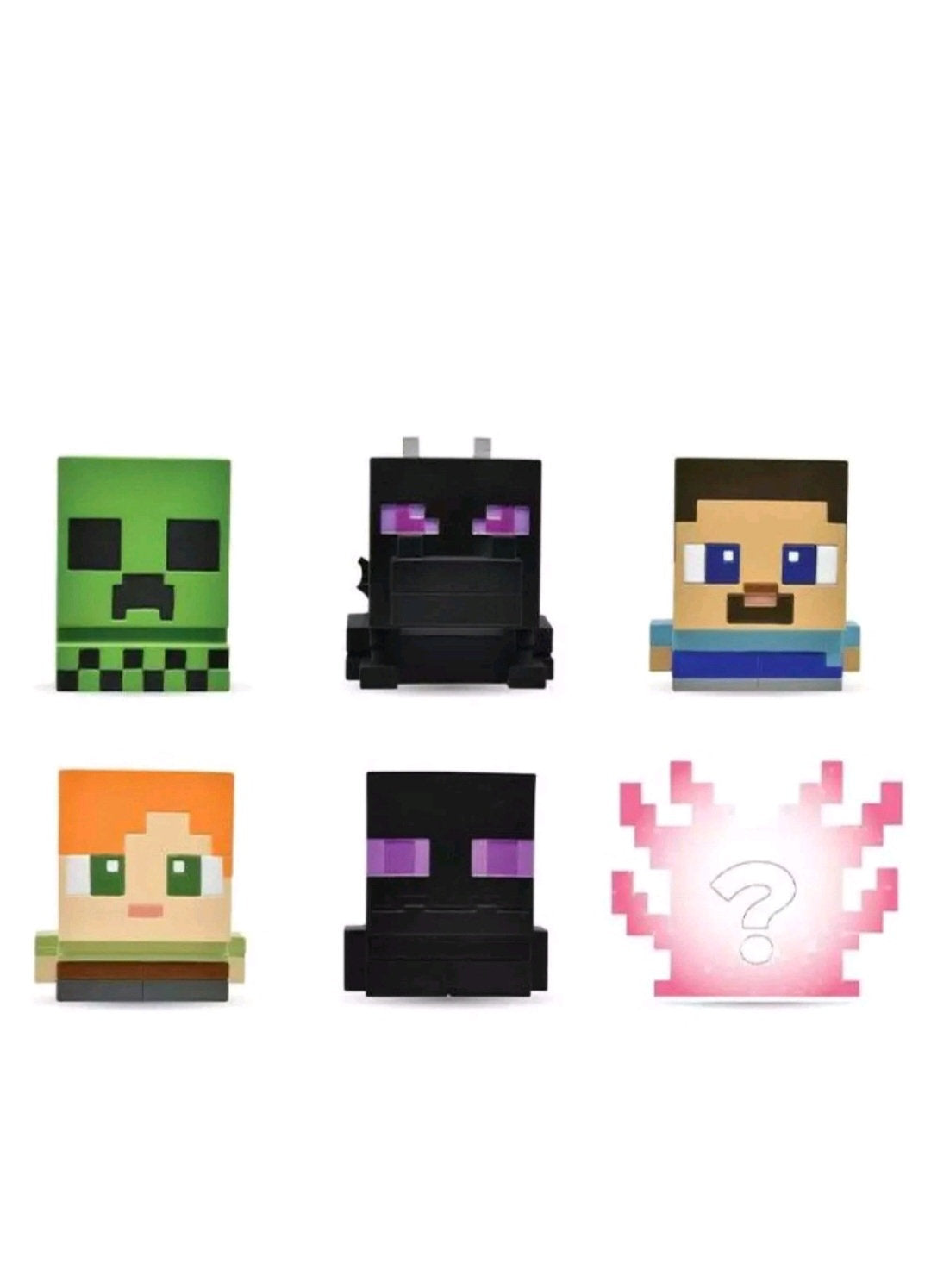 Minecraft Mash‚Äôems Mystery Capsule Squishy Toy Collectible Figures 6 to Collect