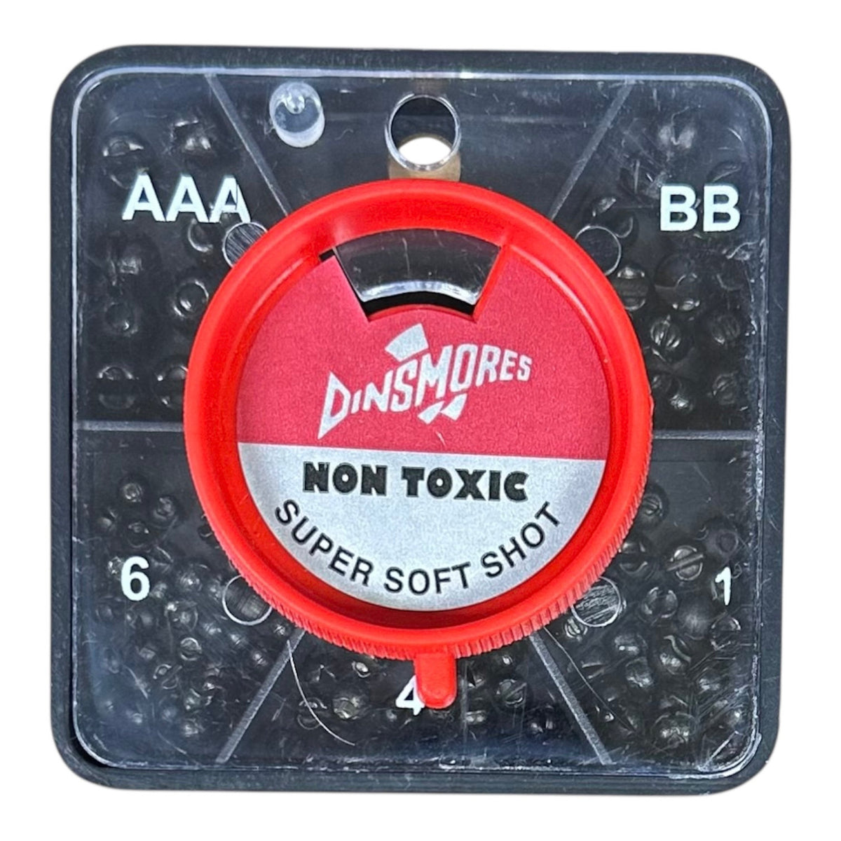 Dinsmores Non Toxic Super Soft Shot Sinking Fishing Weights With 5 Compartments