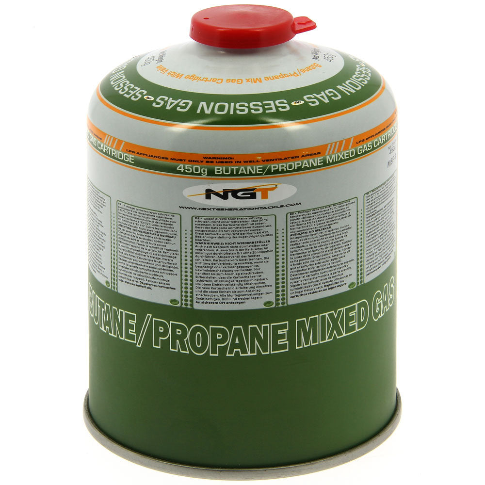 NGT 450g Butane/Propane Gas Canister 6 Pack