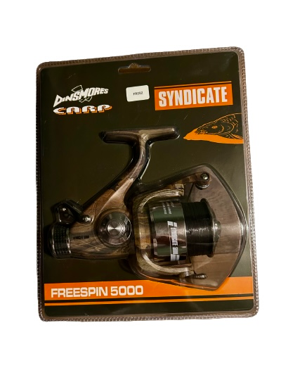 Dinsmores Carp Syndicate Freespin 5000 Baitrunner Fishing Reel