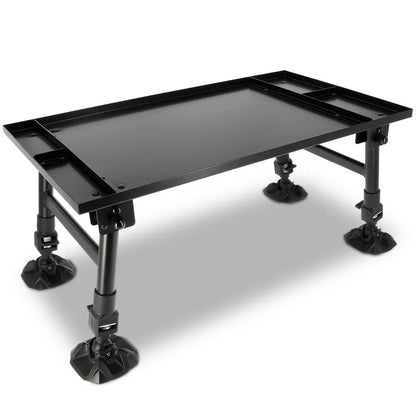 NGT Dynamic Bivvy Table 5 Section Aluminium With Adjustable Legs