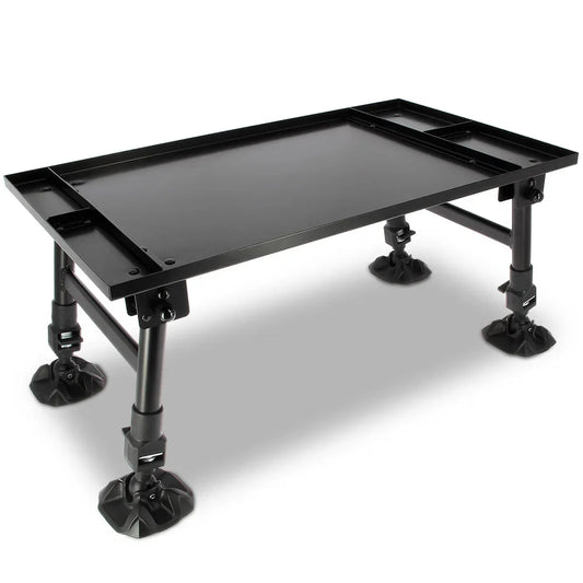 NGT Dynamic Bivvy Table 5 Section Aluminium With Adjustable Legs