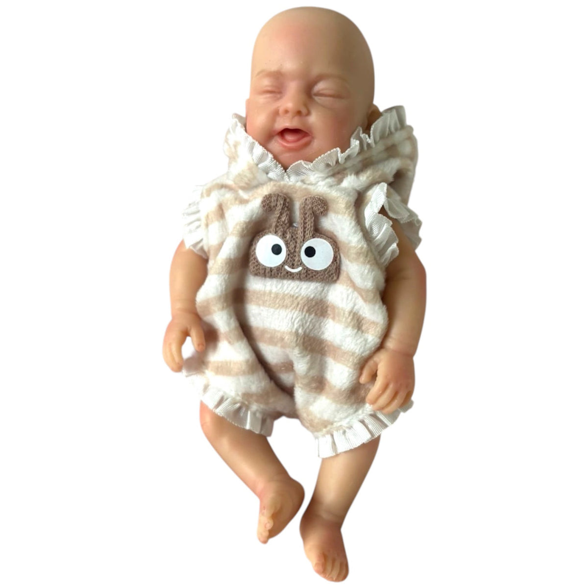6" Reborn Full Silicone Baby Girl Doll - "Dolly"