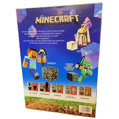 Minecraft 7 Pack Set Inc Yellow Sword