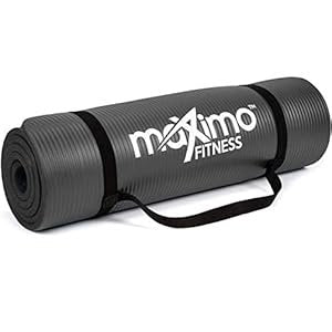 Maximo Black Fitness Excercise Mat 72" x 24"