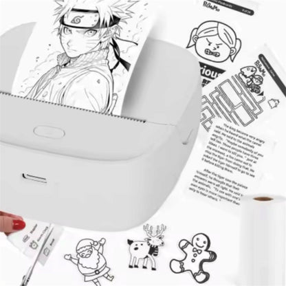 AiYin B23 Mini Thermal Printer Bluetooth Wireless Pocket Label Sticker iOS Andro