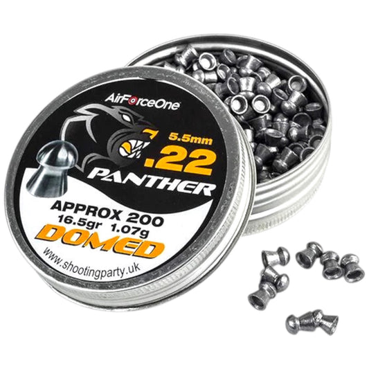 Panther Air Rifle Pellets Domed Calibre 5.5mm 0.22 Calibre Approx 200