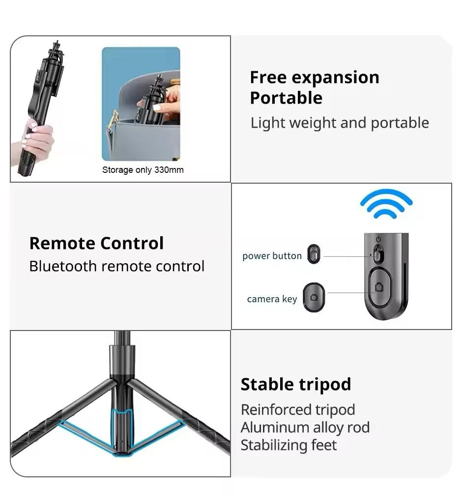 L16 Premium Selfie Stick Tripod