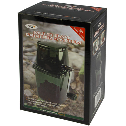 NGT Bait Grinder System With Handle Manual Operation