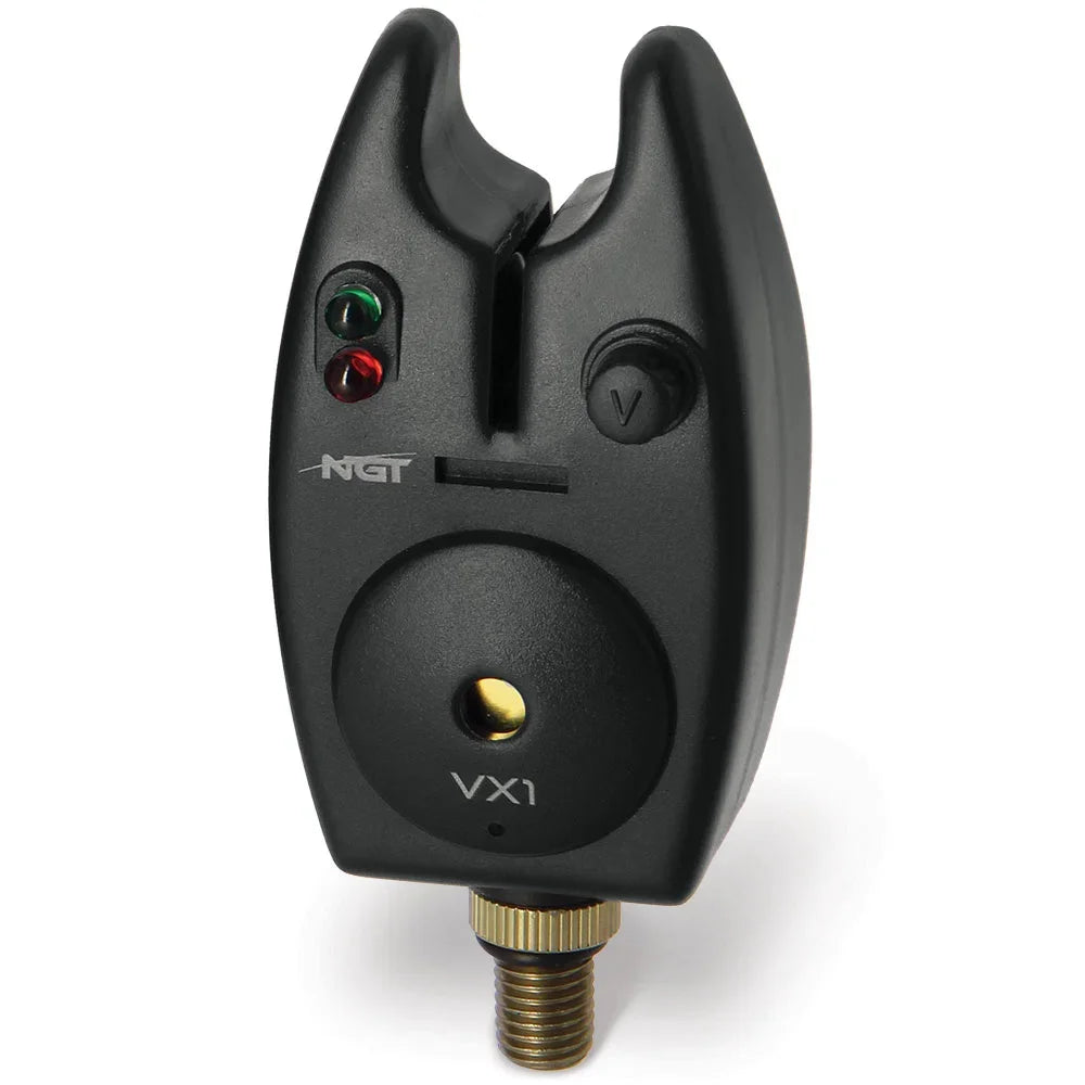 NGT Bite VX-1 Alarm With Volume Control Green One Size x5