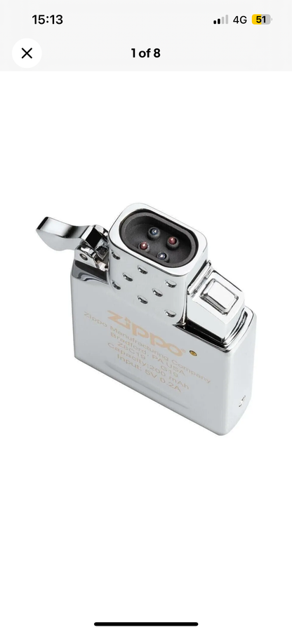 Zippo ARC Lighter Insert Rechargeable For Regular Zippo Lighters