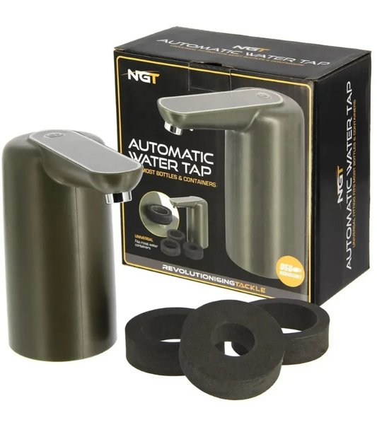 NGT Automatic Water Tap for Water Carrier Carp Fishing Night Light USB
