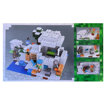 Minecraft My World The Ice House Brick 838 278+ Pieces Block Set