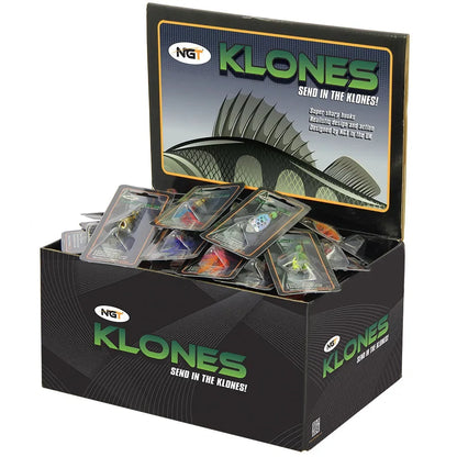 NGT x10 Random Assorted Klone Spinners