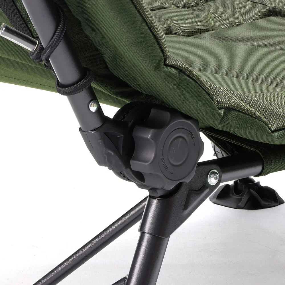 NGT Delta Bedchair 6 leg Recliner With Pillow