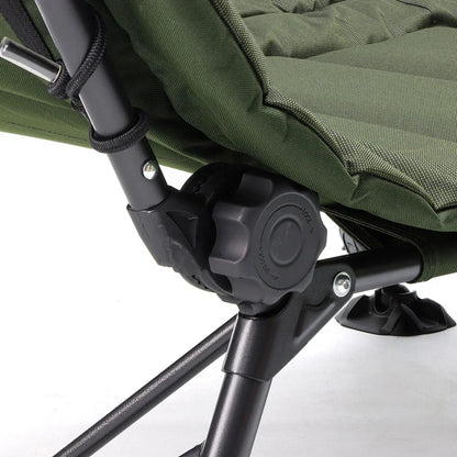 NGT Delta Bedchair 6 leg Recliner With Pillow