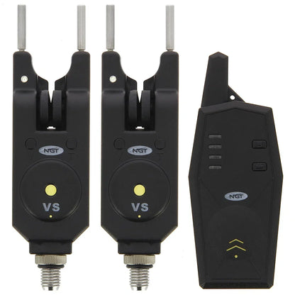 NGT VS 2 Piece Wireless Alarms Adjustable Volume & Tone With Receiver