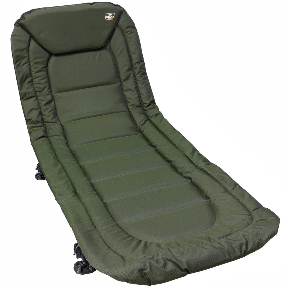 NGT Delta Bedchair 6 leg Recliner With Pillow