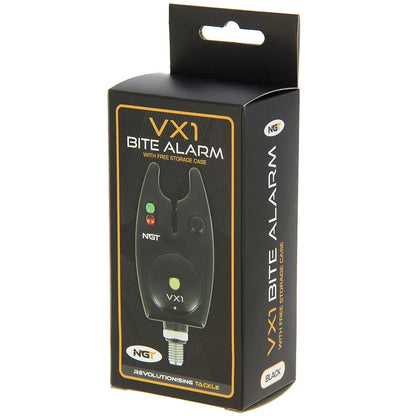 NGT Bite VX-1 Alarm With Volume Control Green One Size x5