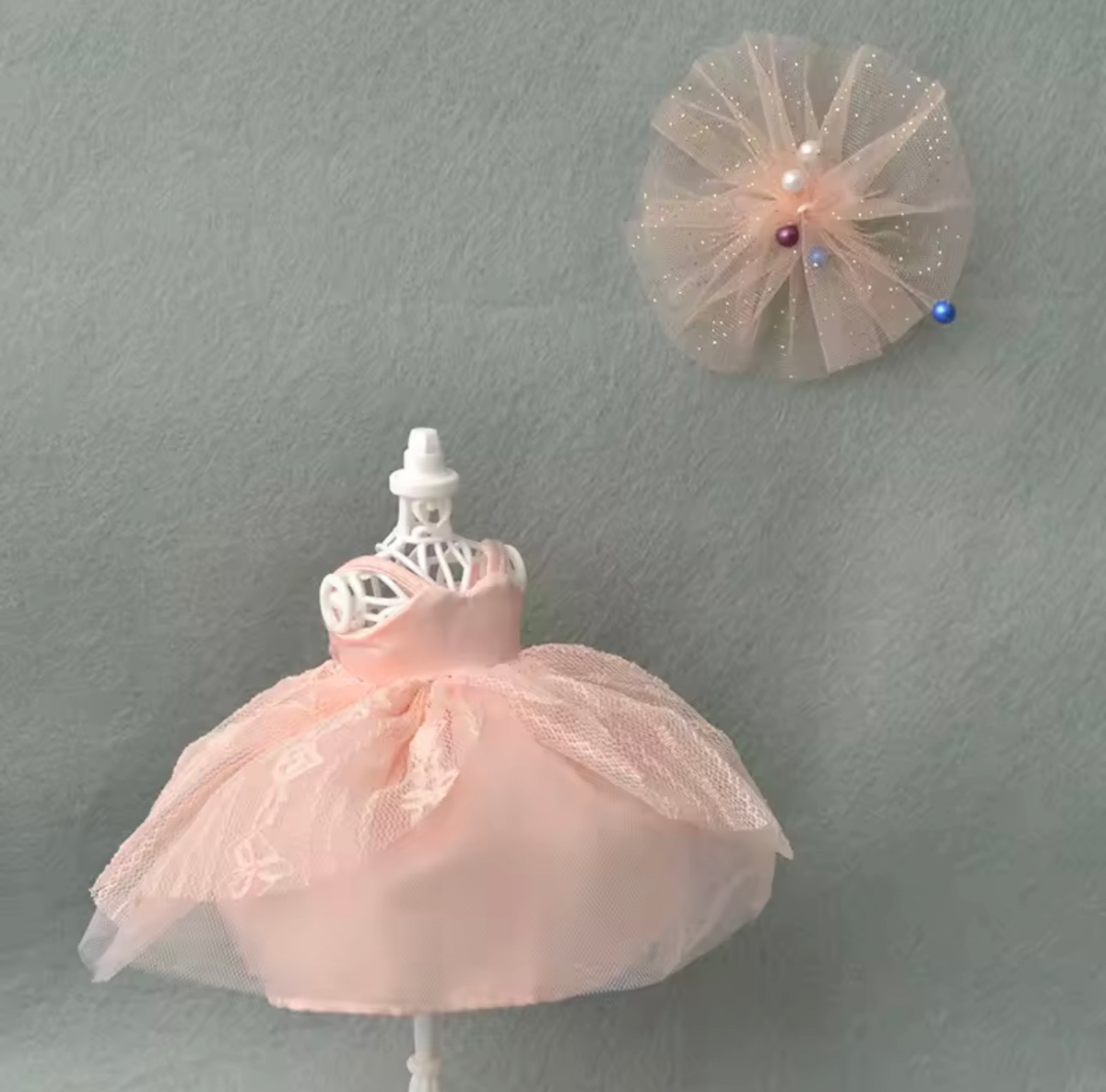 6" Silicone Baby Outfits - Ballerina Dress