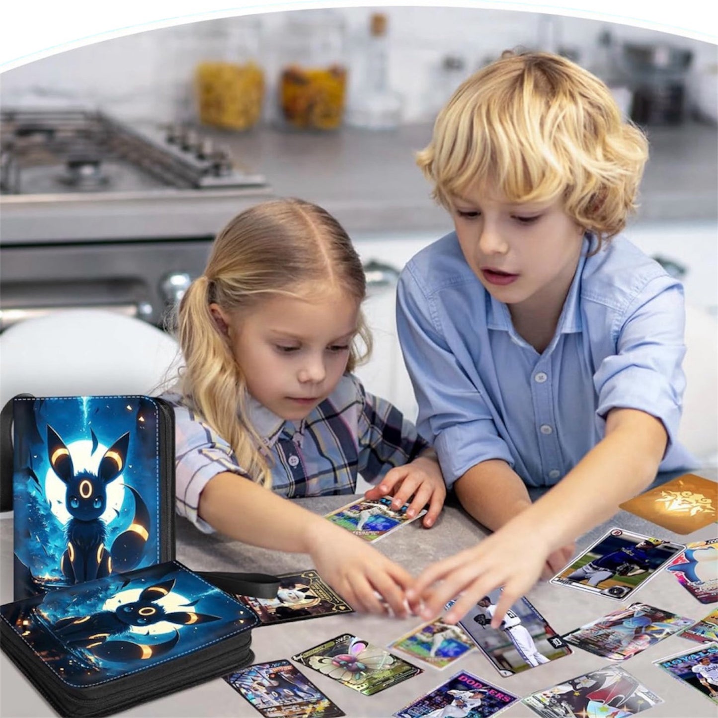 Pokémon Umbreon 4 Pocket Ring Binder For TCG Storage