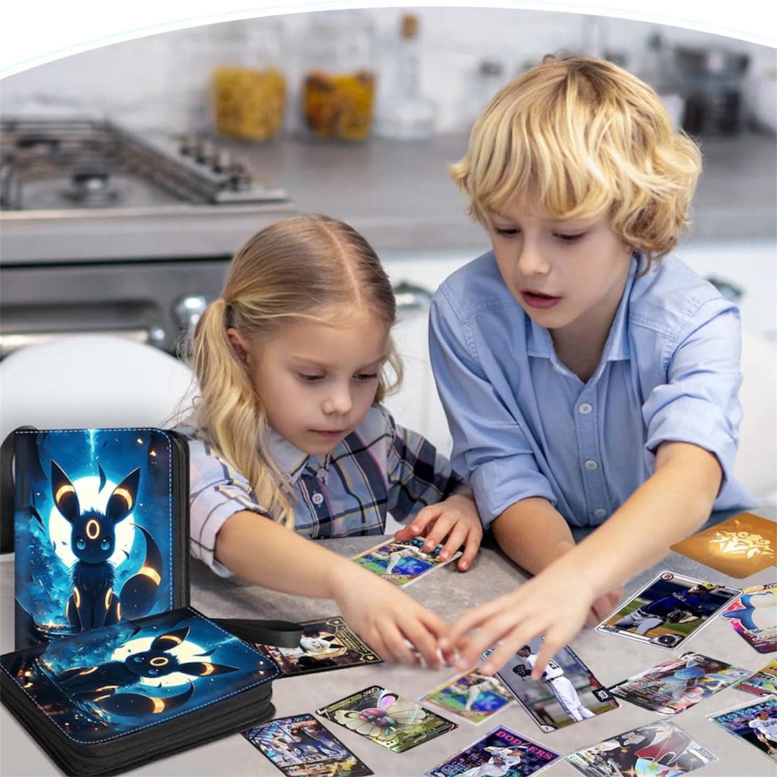 Pokémon Umbreon 4 Pocket Ring Binder For TCG Storage