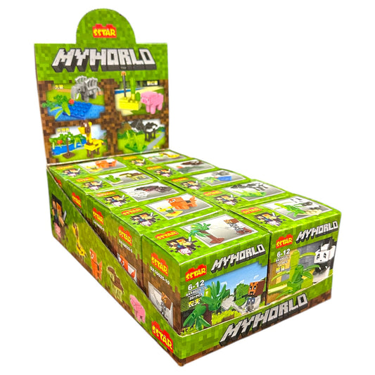 Minecraft My World 5 Star Block Set 25+ Pieces