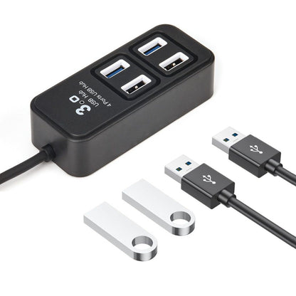 P1901 USB Hub x4 3.0 USB Ports Supports 1TB 5GBps 1.2m Cable