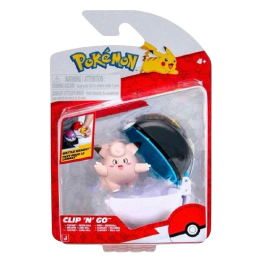 Pokémon Clip N Go Clefairy & Moonball