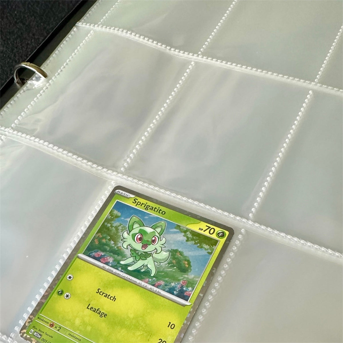 Pokémon Charmander Evolutions A4 Size 9 Pocket Ring Binder For TCG Storage