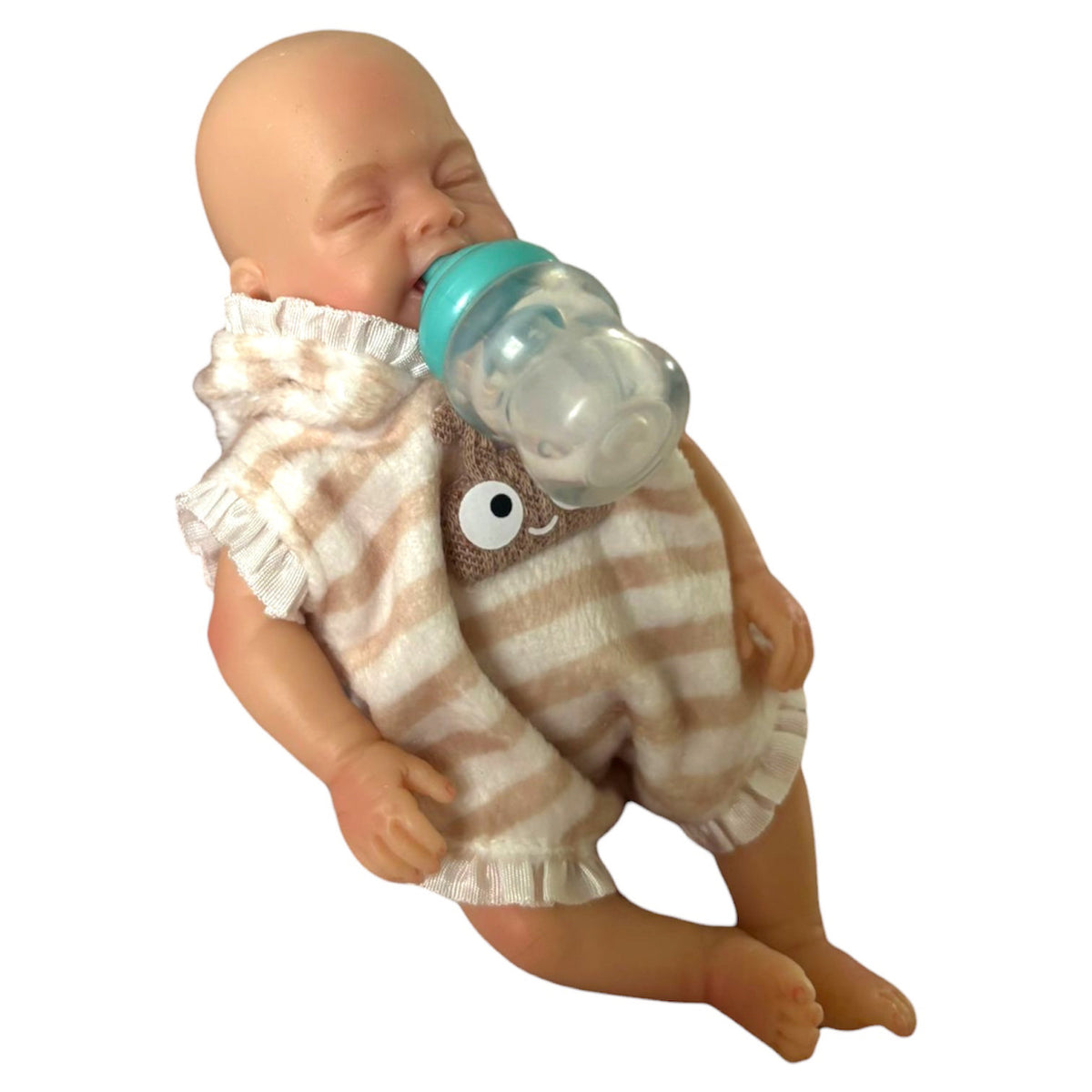 6" Reborn Full Silicone Baby Girl Doll - "Dolly"