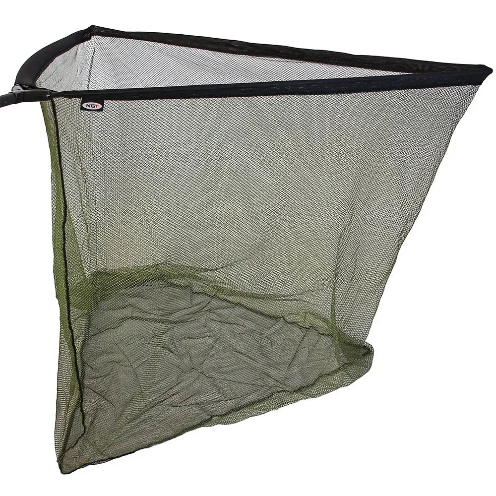 NGT 42" Specimen Net Two-Tone Mesh With Metal 'V' Block & Stink Bag