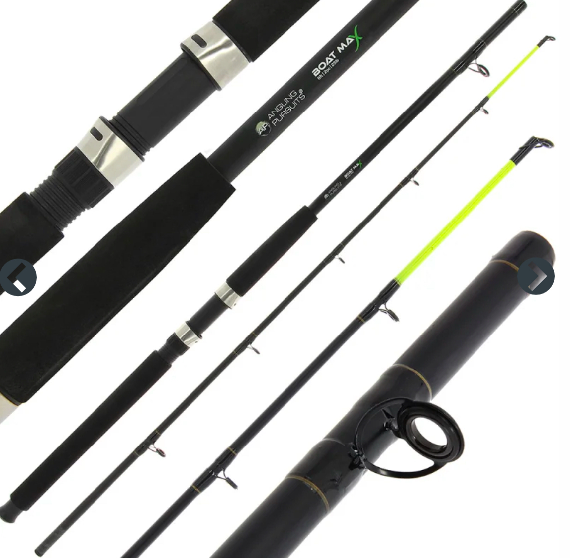 Angling Pursuits Boat Max Sea Fishing Rod 6 Feet Two Piece 25Ib
