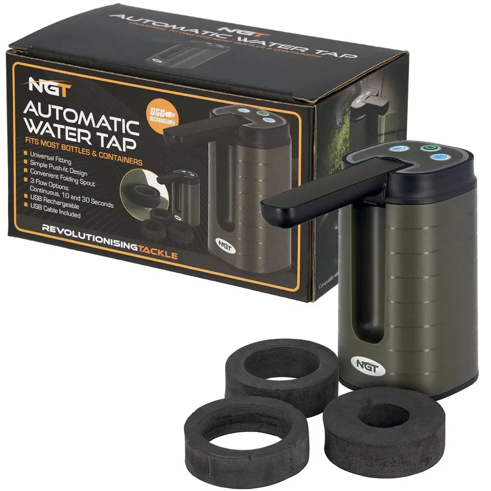 NGT Auto Water Tap USB Rechargeable With Folding Nozzle
