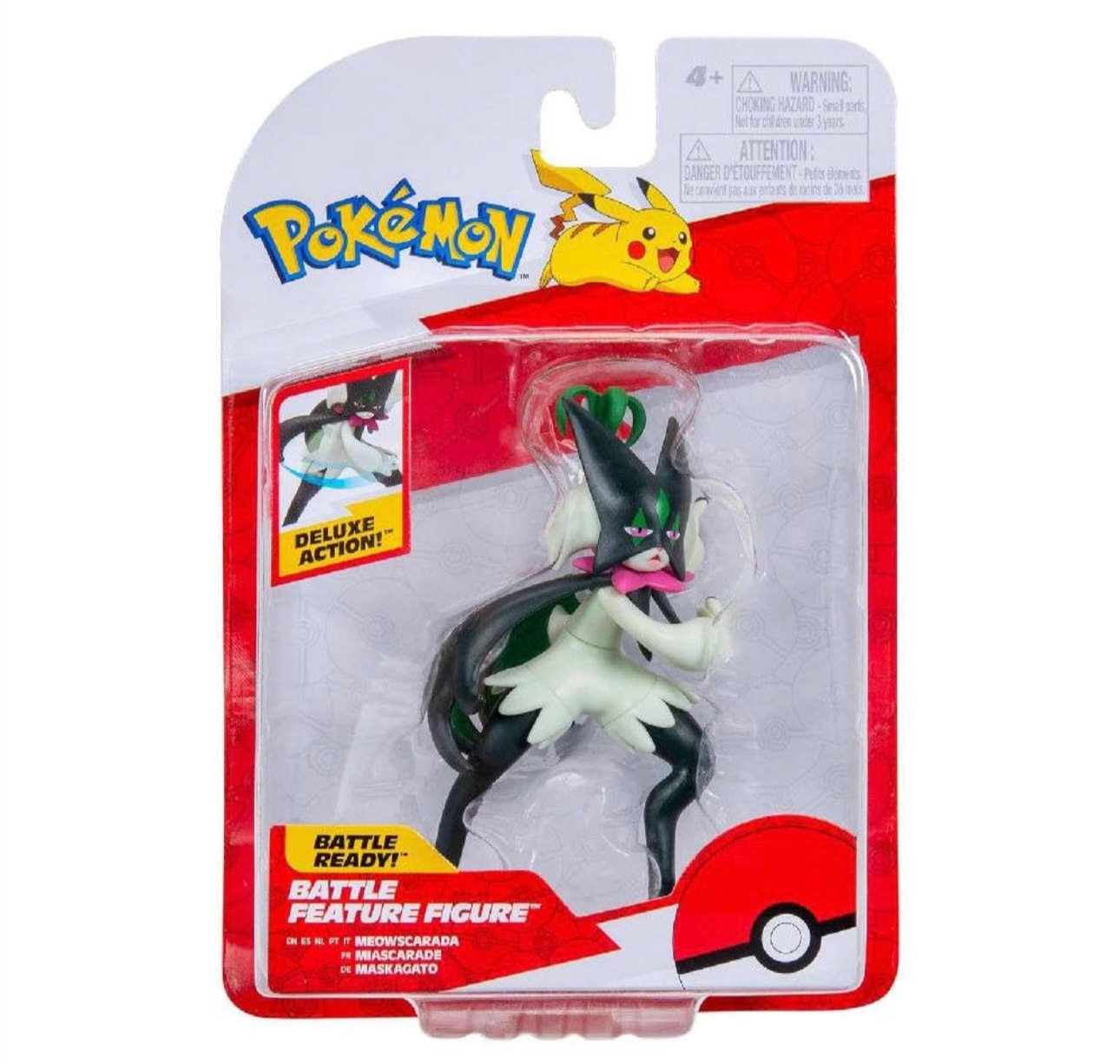 Pokémon Deluxe Action Battle Figure Meowscarada